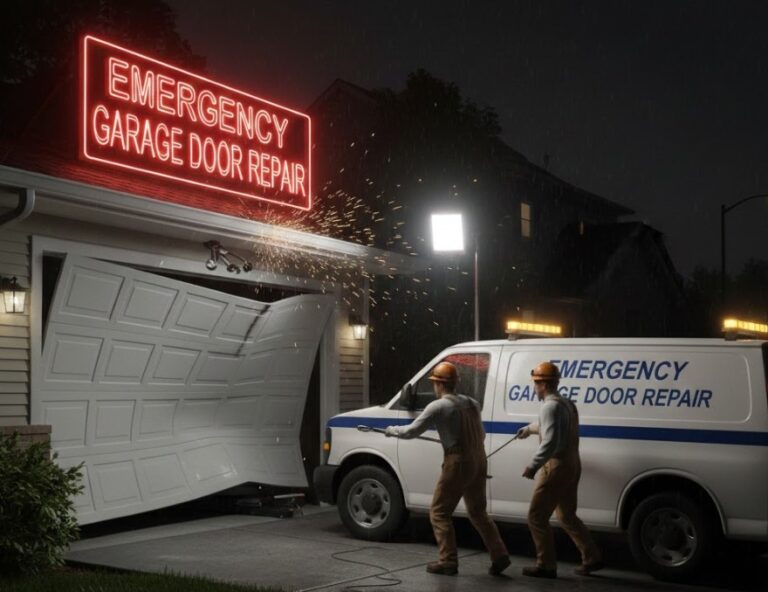 emergency garage door repair near me